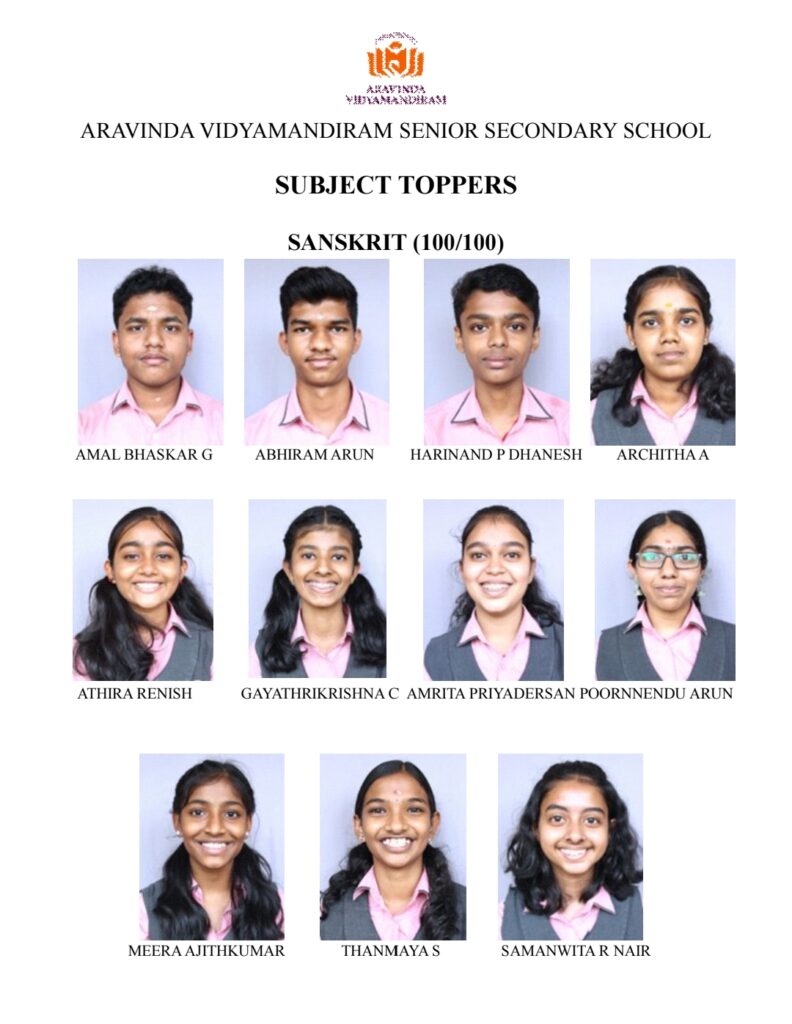 Subject Toppers